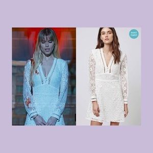 Topshop Lace Mini Dress